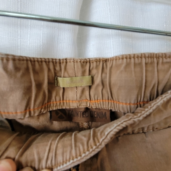 TAINTED DENIM Utility tappered cuffed zipper leg joggers - Picture 3 of 16